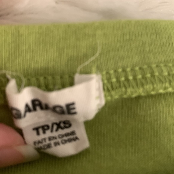 green garage baby tee sz xs! - Picture 2 of 3